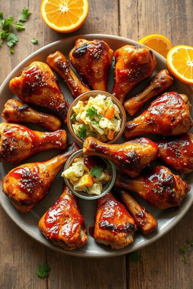 barbecue chicken drumsticks recipe