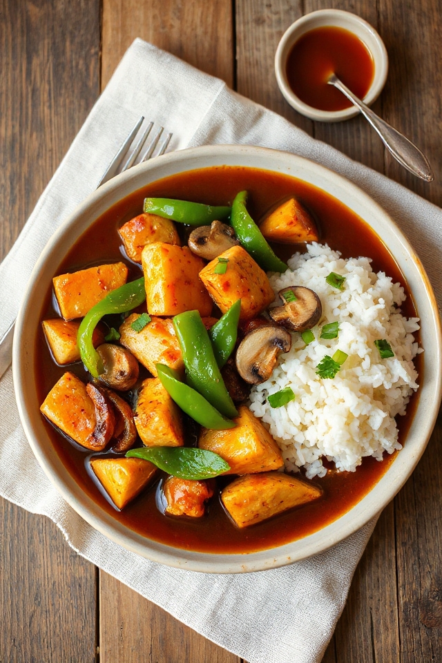 bell pepper chicken dish