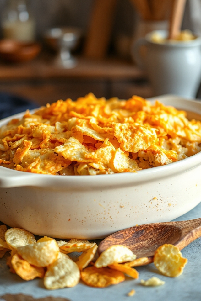 creamy cheesy chicken casserole