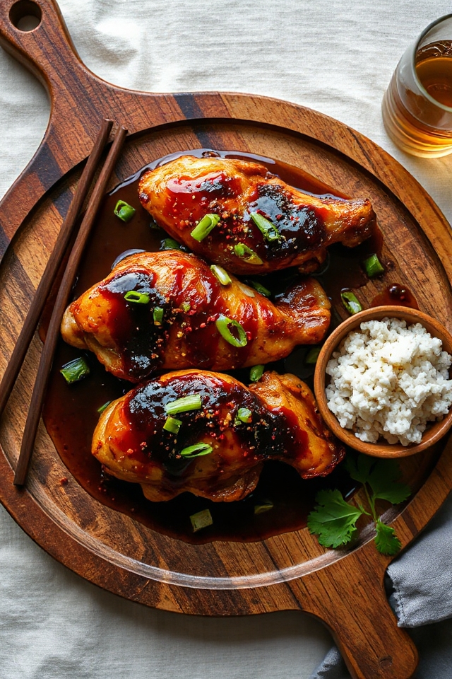 crispy chicken teriyaki delight