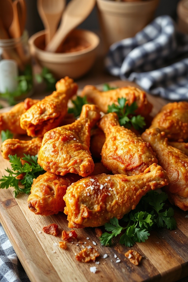 crispy southern fried chicken