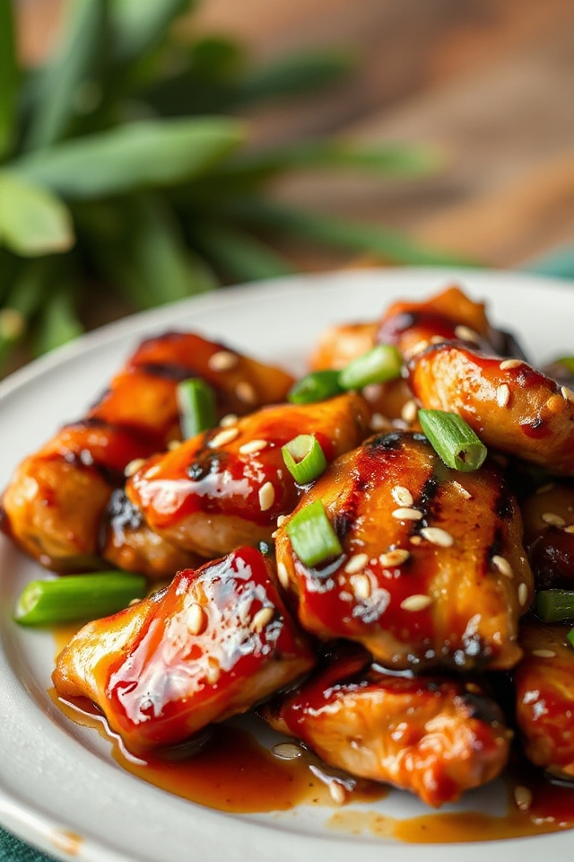 delicious honey teriyaki chicken