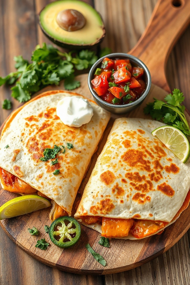 fajita chicken quesadilla recipe