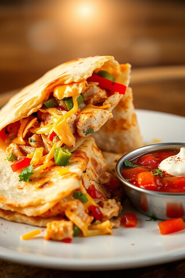 flavorful chicken quesadilla recipe