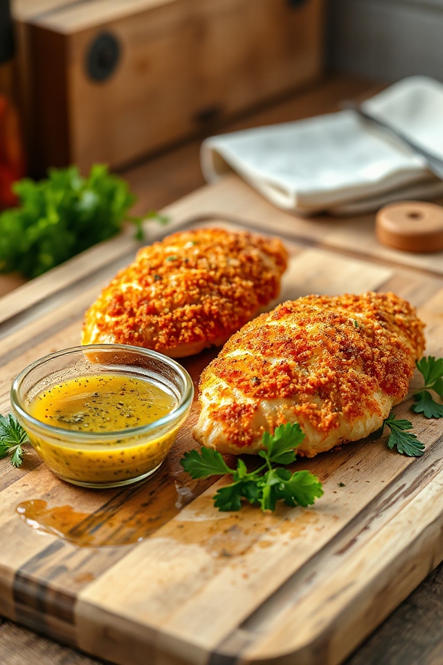 marinate coat bake enjoy