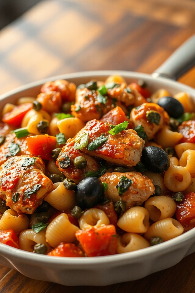 marinated chicken with capers