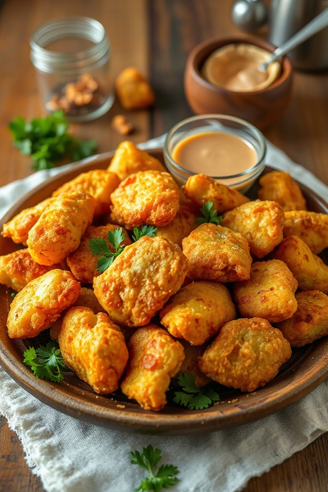 potato crusted chicken nuggets