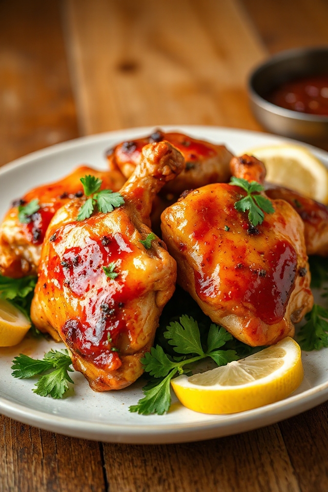 spicy chicken brined and baked