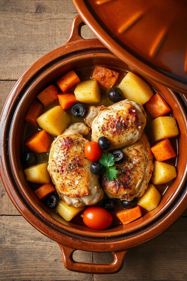 turmeric chicken vegetable dish